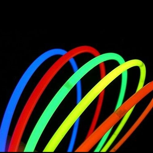 WeGlow Brand Glow Stick Necklaces 100 pc 22 inch huge 6mm size
