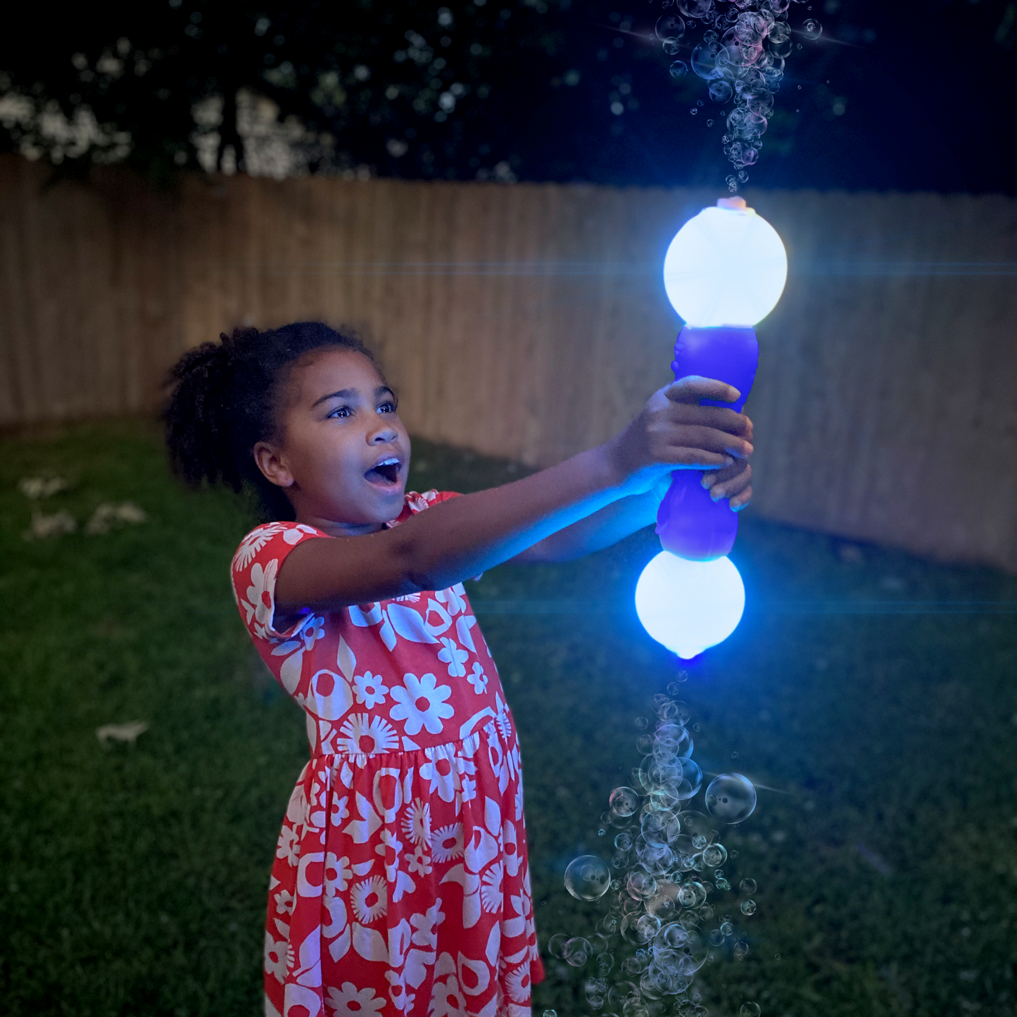 Light Up Twist Double Bubble Wand for Kids - 8 pack